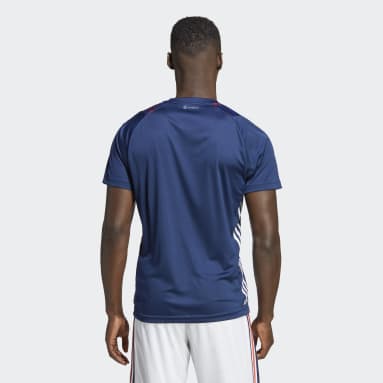 Männer Handball Frankreich Handball T-Shirt Blau