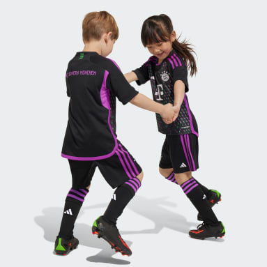 FC Bayern 23/24 Bortedrakt, mini Svart