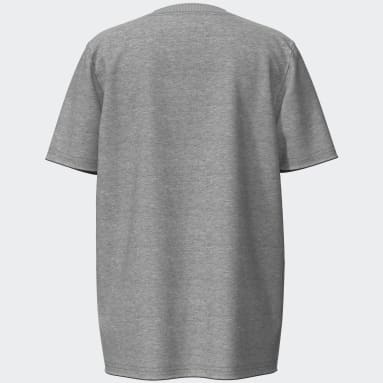 Youth Sportswear Grey 2CLR LOGO TEE HTR