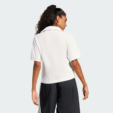 Seasonal Essentials Colorpop Polo with Embroidered Graphic