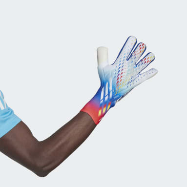 Futbal biela Brankárske rukavice Predator Edge Pro