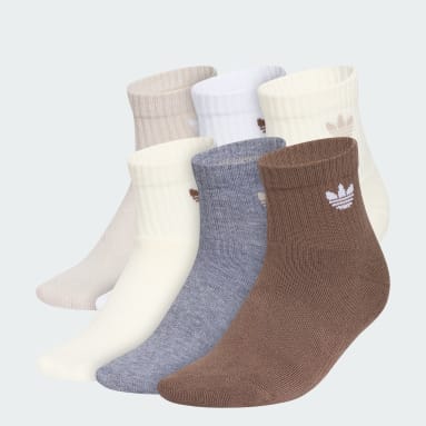 Youth Originals Trefoil 2.0 6-Pack Quarter Socks