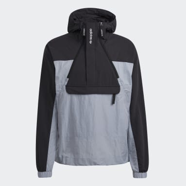 Männer Originals adidas Adventure Mishmash Blocked Shell Jacke Schwarz