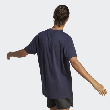 Nam Sportswear Áo Thun Big Logo Single Jersey Essentials