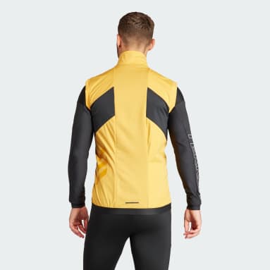 Men TERREX Yellow Terrex Xperior Cross-Country Ski Soft Shell Vest