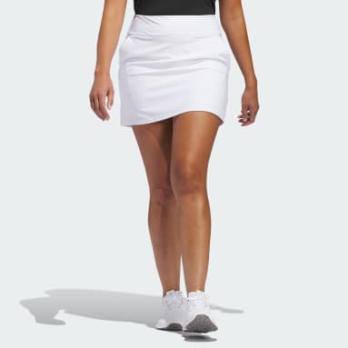 Jupe-short unie Ultimate365 blanc Femmes Golf