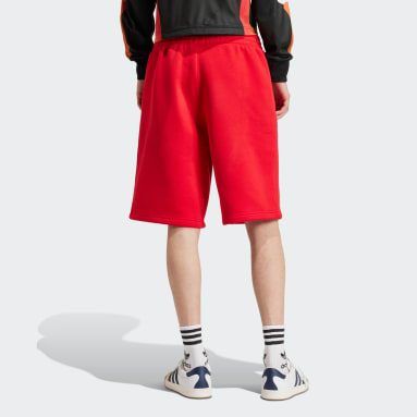 ADIDAS ORIGINALS, Red Women's Athletic Shorts