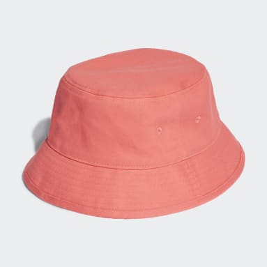 Originals Red Trefoil Bucket Hat