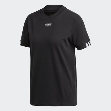 Polo Negro Mujer Originals