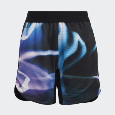Pantalón corto HEAT.RDY Knit Azul Niño Gimnasio Y Entrenamiento