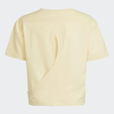 Camiseta AEROREADY Yoga Loose Amarillo Niña Sportswear