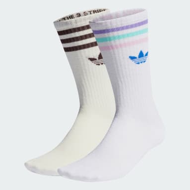 Originals White Hemp Crew Socks 2 Pairs
