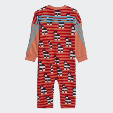 Tutina adidas x Classic LEGO® Arancione Bambini Sportswear