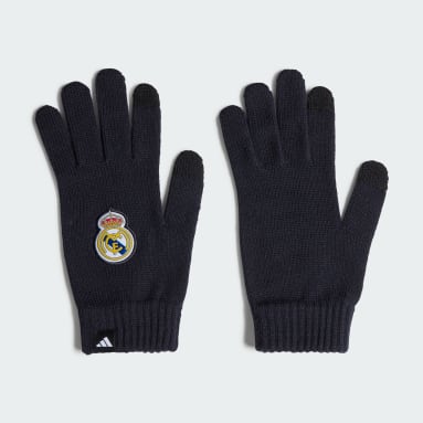Winter Sports Blue Real Madrid Gloves