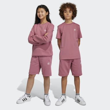 Youth Originals Pink Adicolor Shorts