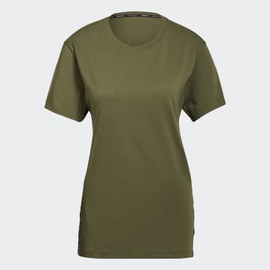 Remera Karlie Kloss Verde Mujer Training