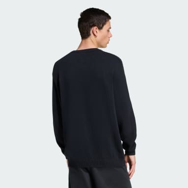 Felpa a girocollo in tessuto knit Premium Essentials