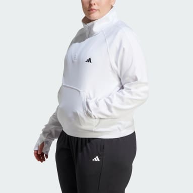 adidas Essentials Fleece Joggers (Plus Size) - White | Women's Lifestyle |  adidas US