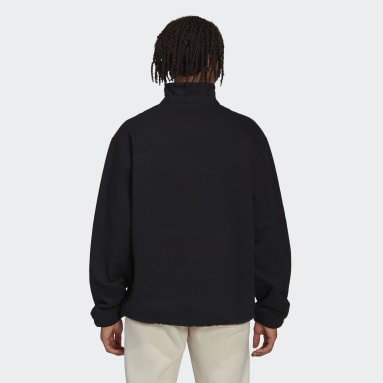 Männer Originals adicolor Contempo Half-Zip Sweatshirt Schwarz