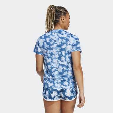 Own the Run Summer Cooler Running T-skjorte Blå
