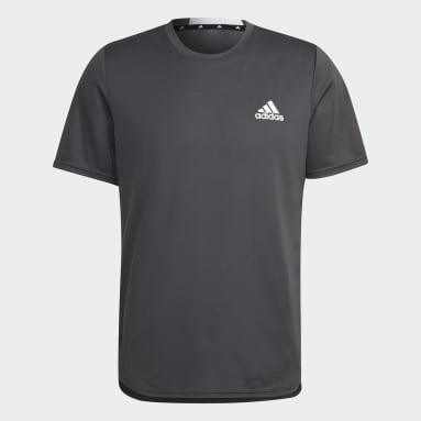 Men Weightlifting Grey AEROREADY Designed for Movement Tee