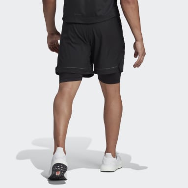 Shorts Treino HEAT.RDY HIIT 2 em 1 - Marrom adidas, adidas Brasil