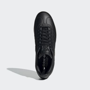 ladies adidas gazelle black