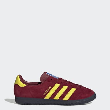 mens maroon adidas trainers