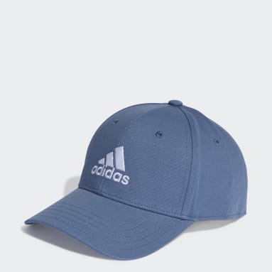 Training Blue Cotton Twill Baseball Cap