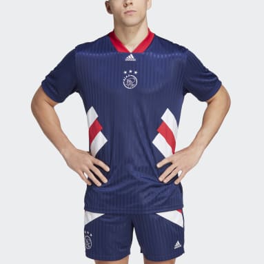 Camiseta Ajax Icon Azul Hombre Fútbol