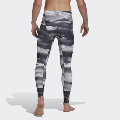 Heren Yoga Allover Print Yoga Training Legging