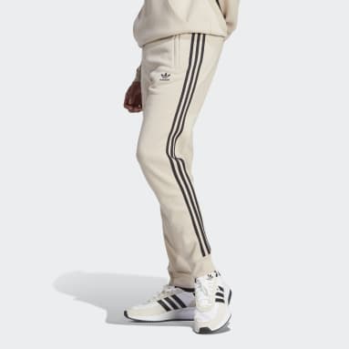 Pantalón Adicolor Classics 3 bandas Beige Hombre Originals