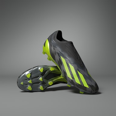 Soccer Black X Crazyfast Injection.1 Laceless Firm Ground Cleats