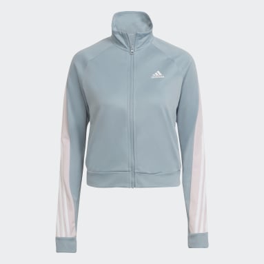 Dames Sportswear grijs adidas Sportswear Teamsport Trainingspak