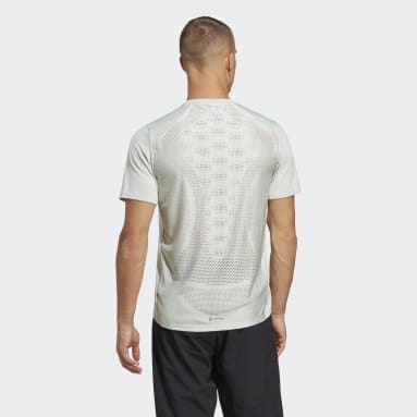 T-shirt da allenamento HIIT Engineered Verde Uomo Fitness & Training