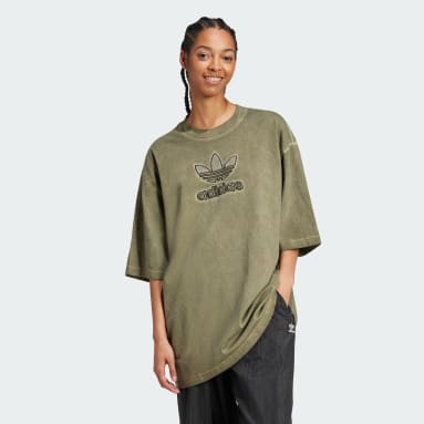 เสื้อยืด Adilenium Season 2 Washed Oversized Trefoil