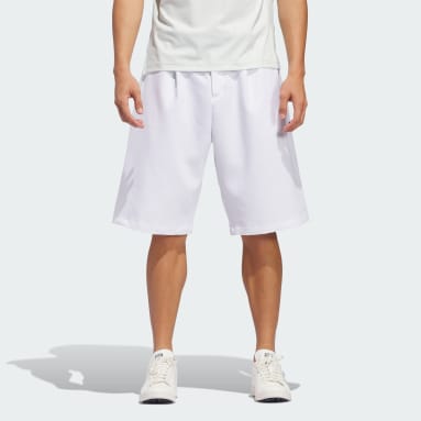 Men's Golf White adidas x Malbon Shorts