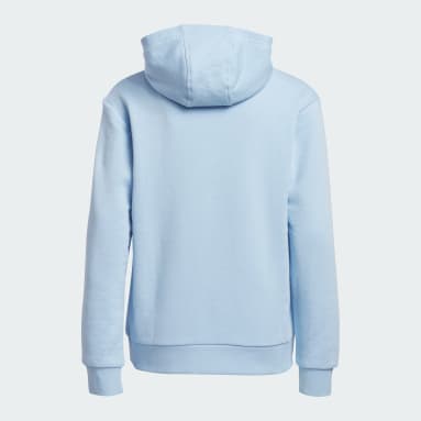 Youth 8-16 Years Originals Blue Trefoil Hoodie