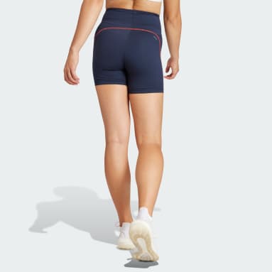 Leggings corti adizero Lite Blu Donna Running