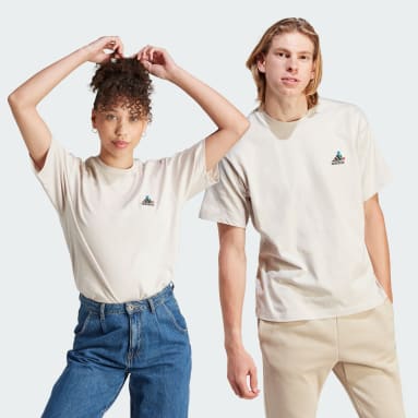 Sportswear Graphic T-Shirt – Genderneutral Beige