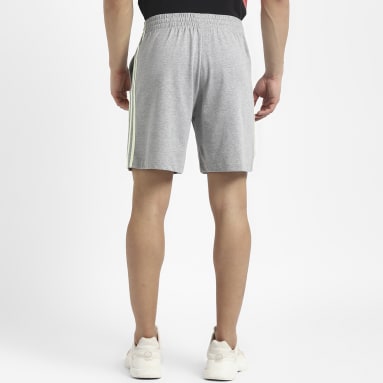 Men Training Grey 3-STRIPES SJ SHORTS