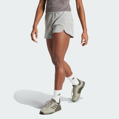 Pacer Training 3-Stripes Woven High-Rise Shorts