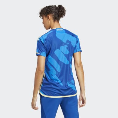 Camisa 2 Seleção Feminina Suécia 23 Azul Mulher Futebol