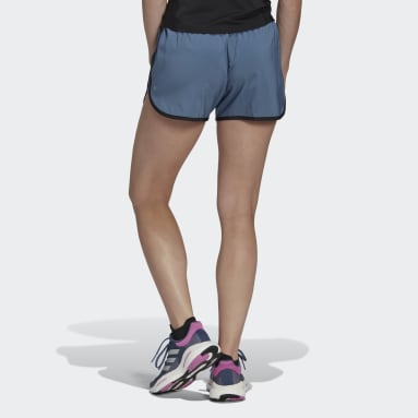 Shorts Marathon 20 Azul Mulher Running