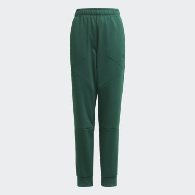 Pantaloni Designed To Move Fleece Verde Ragazzo Sportswear