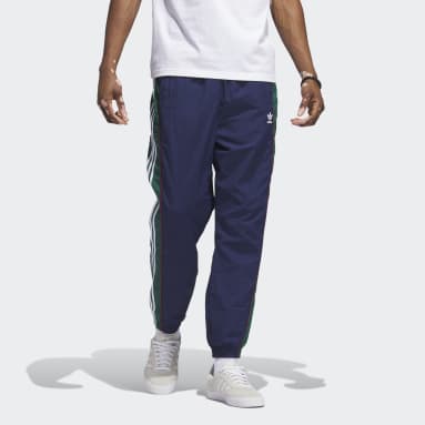 Pantalon de survêtement toile rétro Bleu Hommes Originals