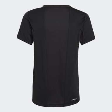 Polera Designed to Move Estampada Negro Niño Sportswear