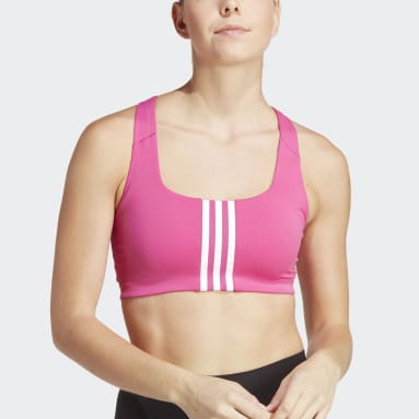 Women Gym & Training Pink Powerimpact Training Medium-Support Bra
