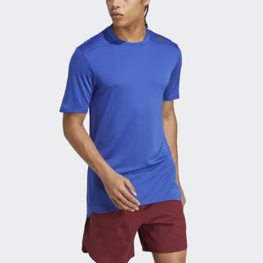 T-shirt de training HIIT Designed 4 Training HEAT.RDY Bleu Hommes Entraînement