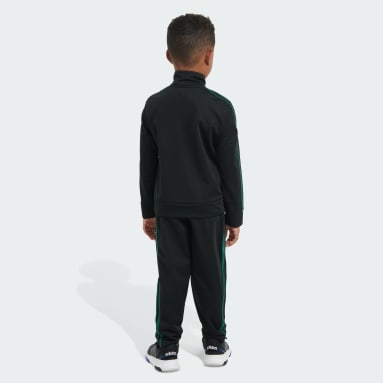 Boys Girls Tracksuit Fleece Hoodie Top Joggers Bottom Suit Set Age